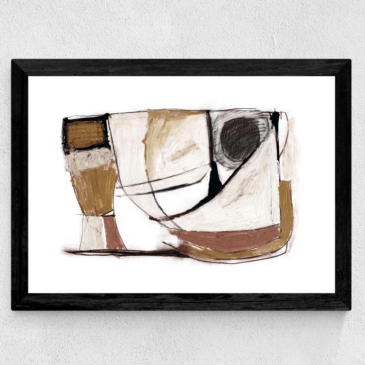 Mixed Media Wide Black Frame