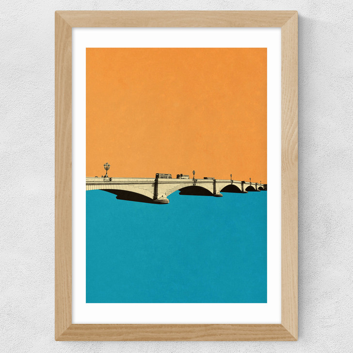 Putney Bridge Wide Oak Frame Putney Bridge Wide Oak Frame