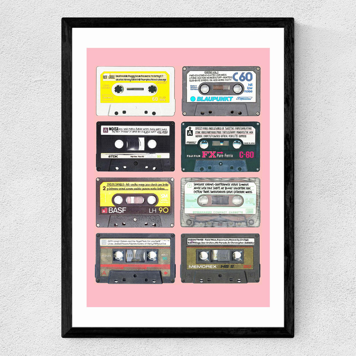 Mixtapes Medium Black Frame