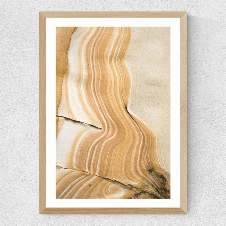 Sandstone Medium Oak Frame Sandstone Medium Oak Frame