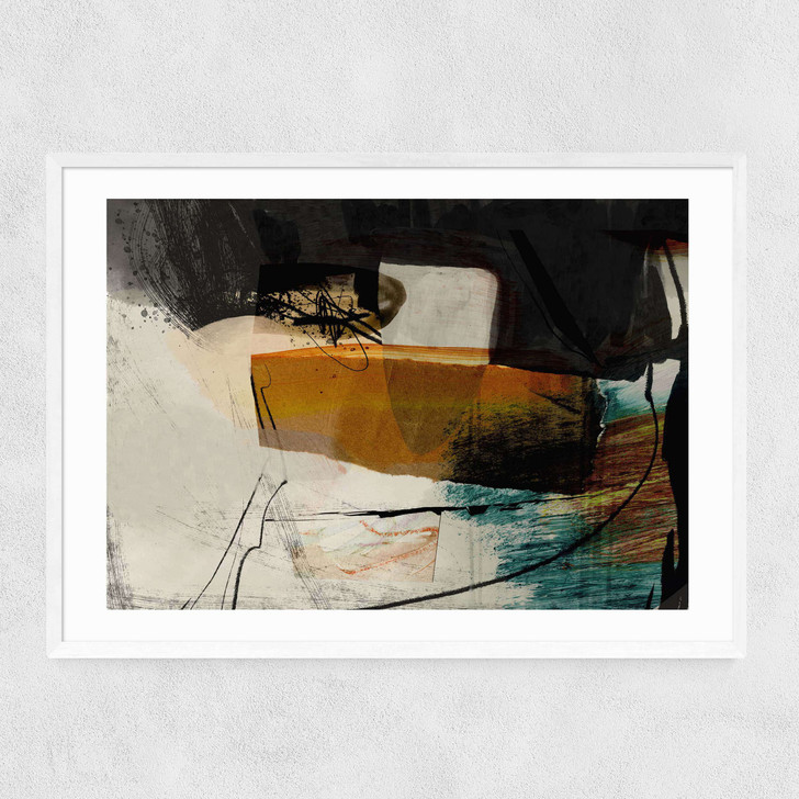 Shadow Narrow White Frame