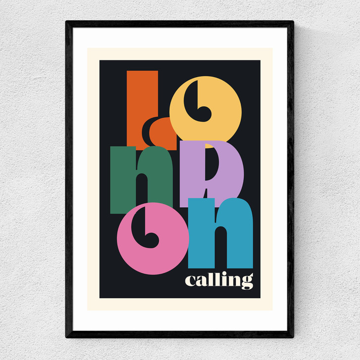 London Calling Narrow Black Frame