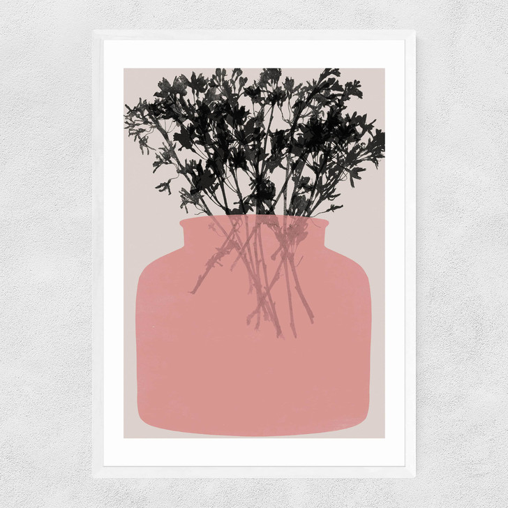 Gatherings 1 Narrow White Frame Gatherings 1 Narrow White Frame