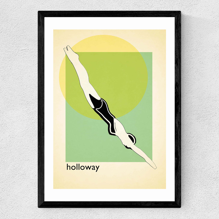 Holloway Lido Medium Black Frame