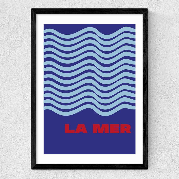 La Mer Medium Black Frame La Mer Medium Black Frame