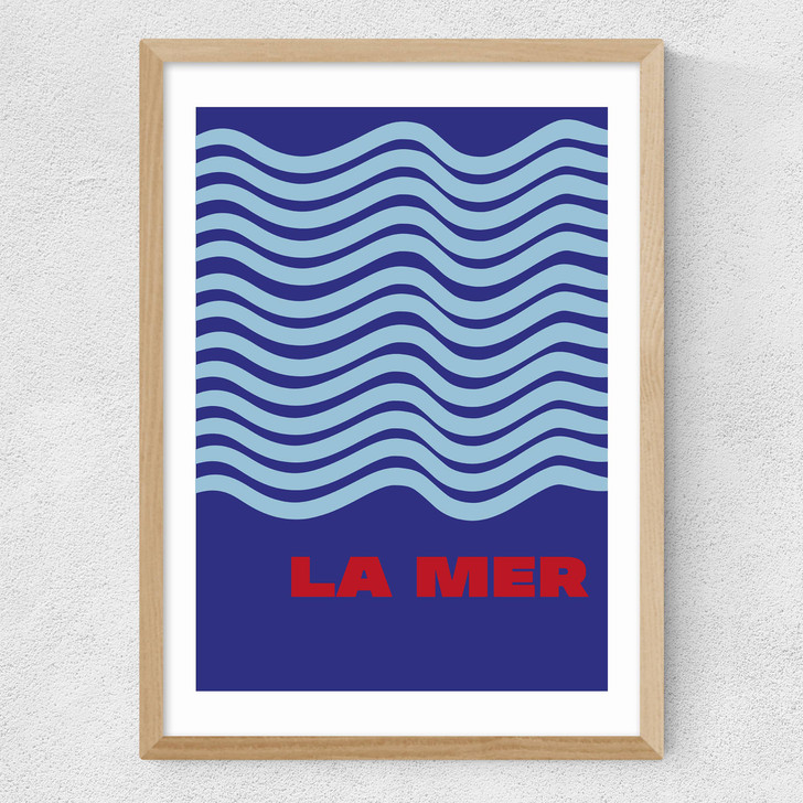La Mer Medium Oak Frame La Mer Medium Oak Frame