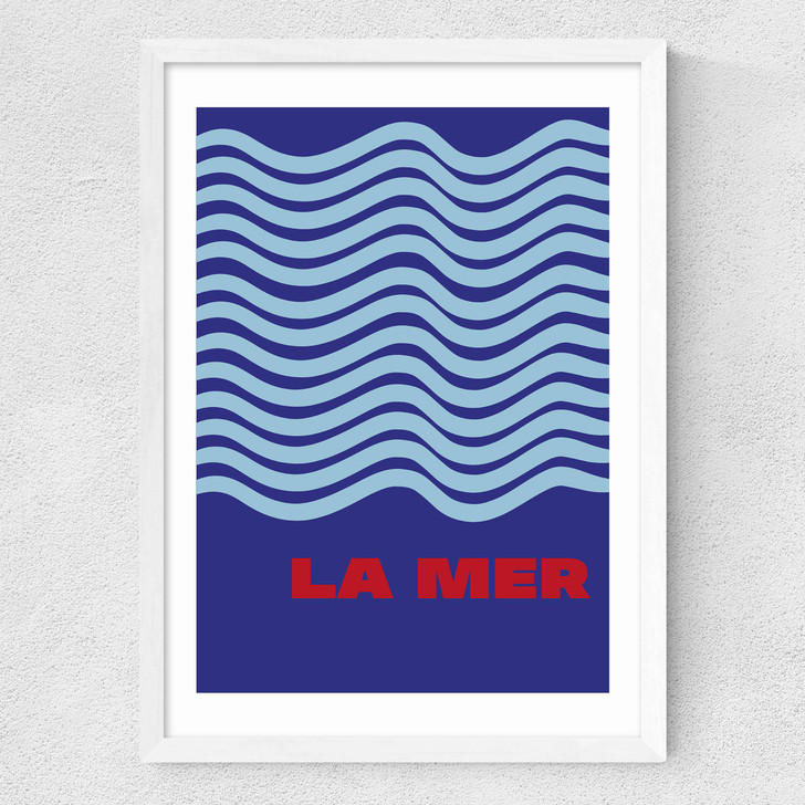La Mer Medium White Frame La Mer Medium White Frame
