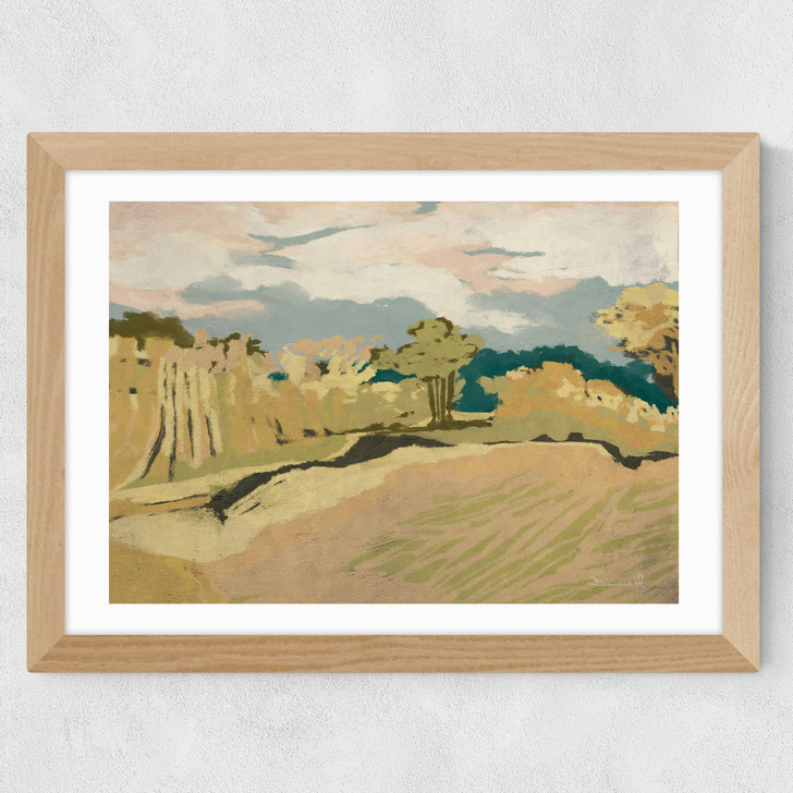 Cornwall Light Wide Oak Frame