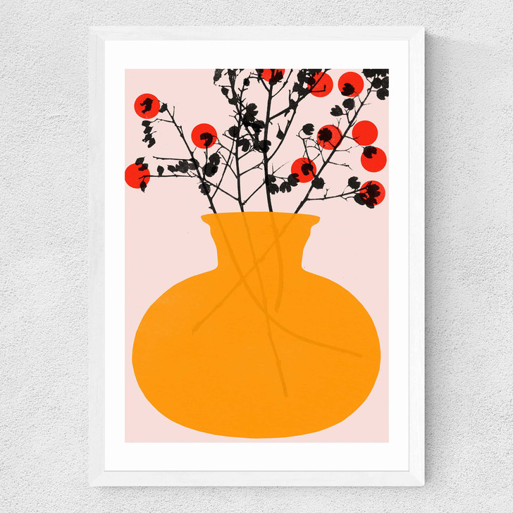 Gatherings 11 Medium White Frame