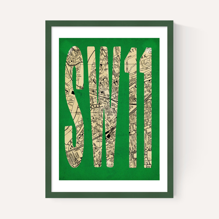SW11 Postcode Map