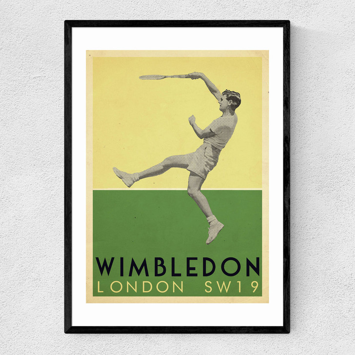 Wimbledon Southfields Narrow Black Frame