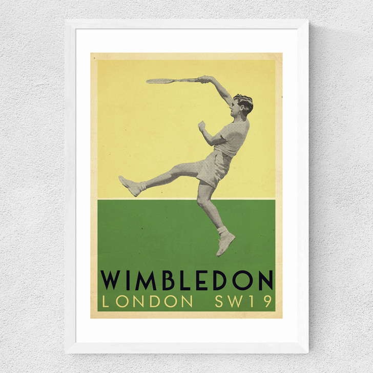 Wimbledon Southfields Medium White Frame