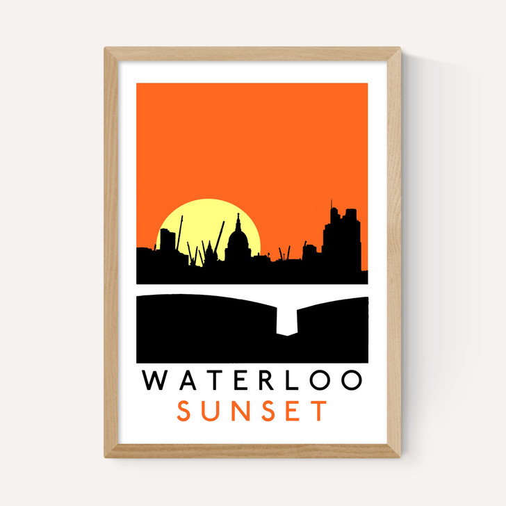 Waterloo Sunset by Indieprints