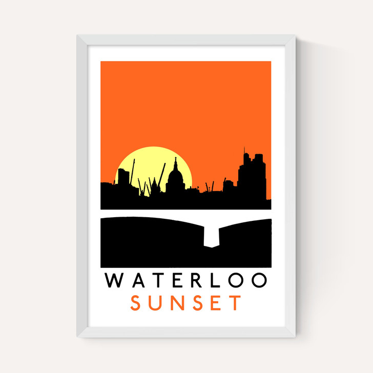 Waterloo Sunset by Indieprints