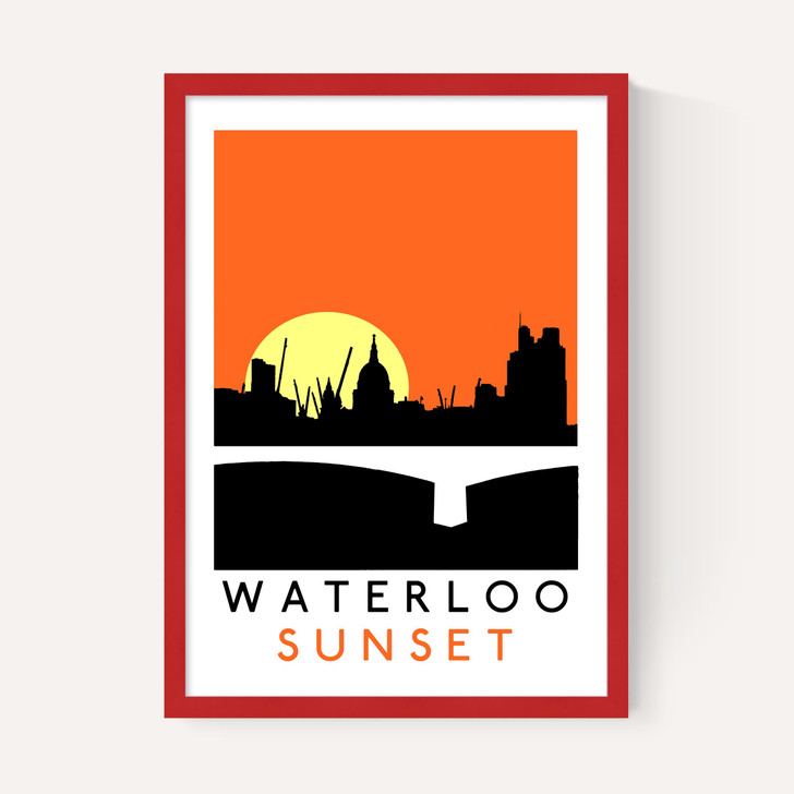 Waterloo Sunset by Indieprints