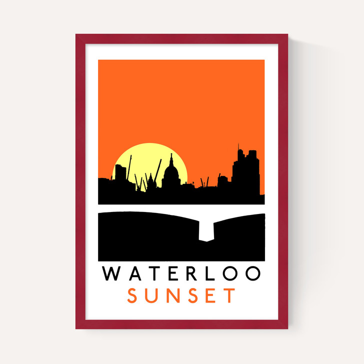 Waterloo Sunset by Indieprints