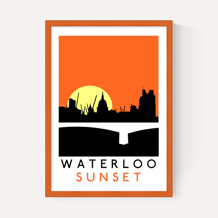 Waterloo Sunset by Indieprints
