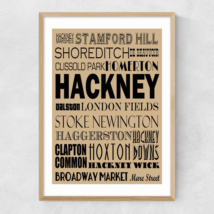 Hackney Hoxton Narrow Oak Frame Hackney Hoxton Narrow Oak Frame