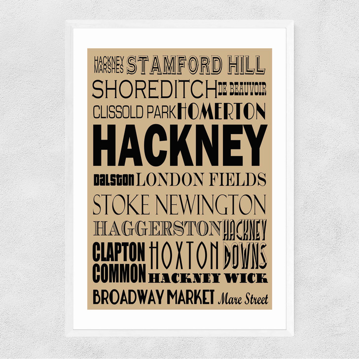 Hackney Hoxton Narrow White Frame Hackney Hoxton Narrow White Frame