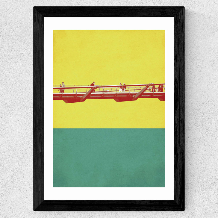 Millennium Bridge Wide Black Frame Millennium Bridge Wide Black Frame