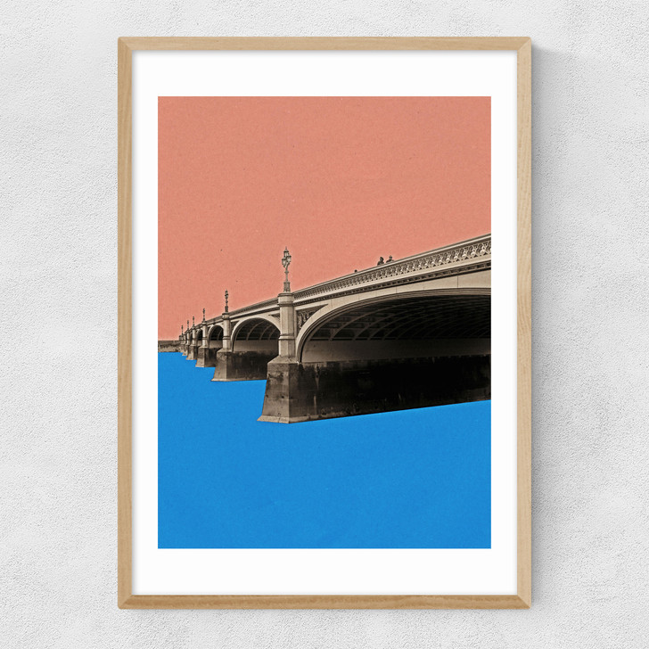 Westminster Bridge Narrow Oak Frame Westminster Bridge Narrow Oak Frame