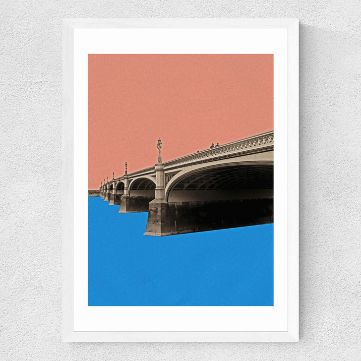 Westminster Bridge Medium White Frame Westminster Bridge Medium White Frame