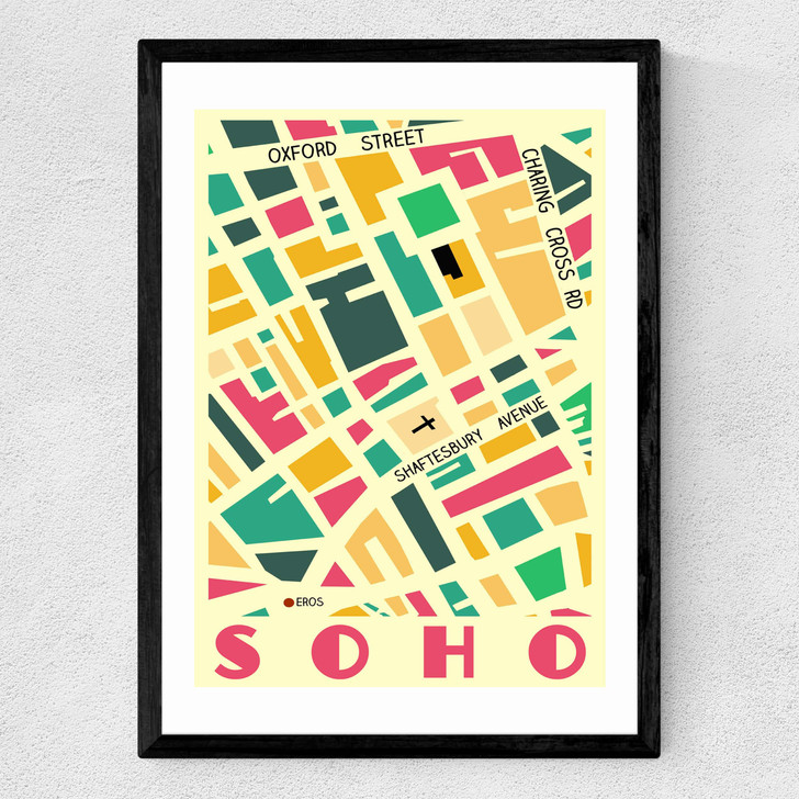 Soho Medium Black Frame