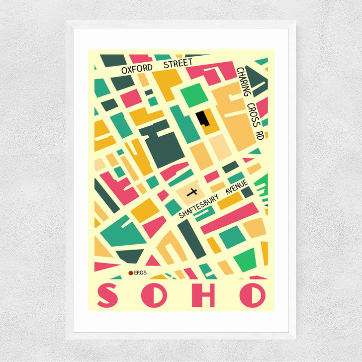 Soho Narrow White Frame