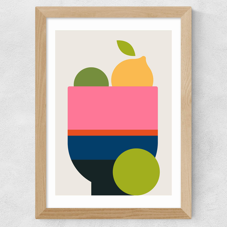 Citrus Wide Oak Frame