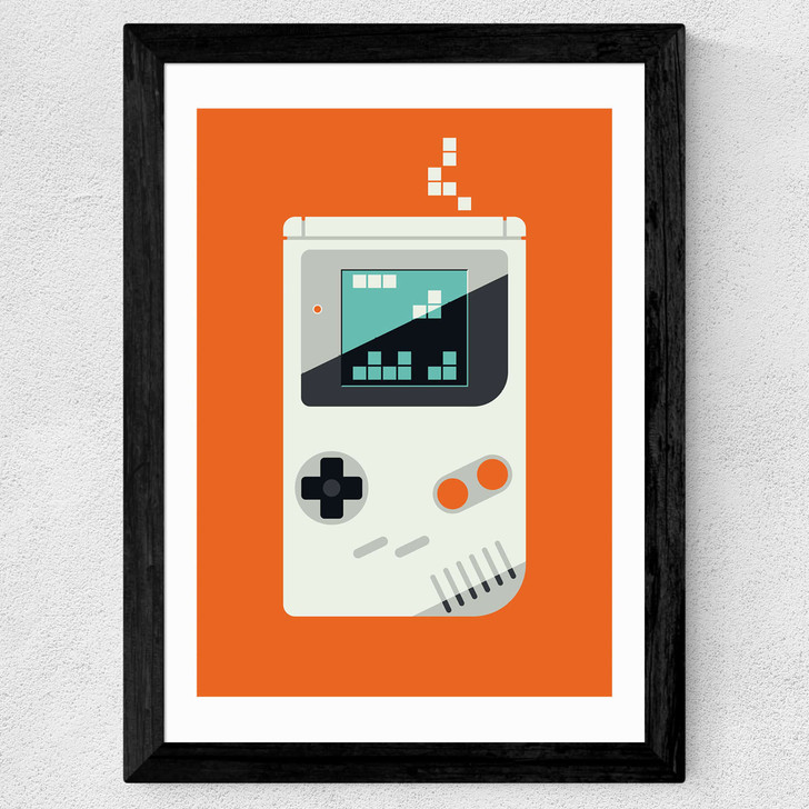 Old School Gamer Wide Black Frame Old School Gamer Wide Black Frame