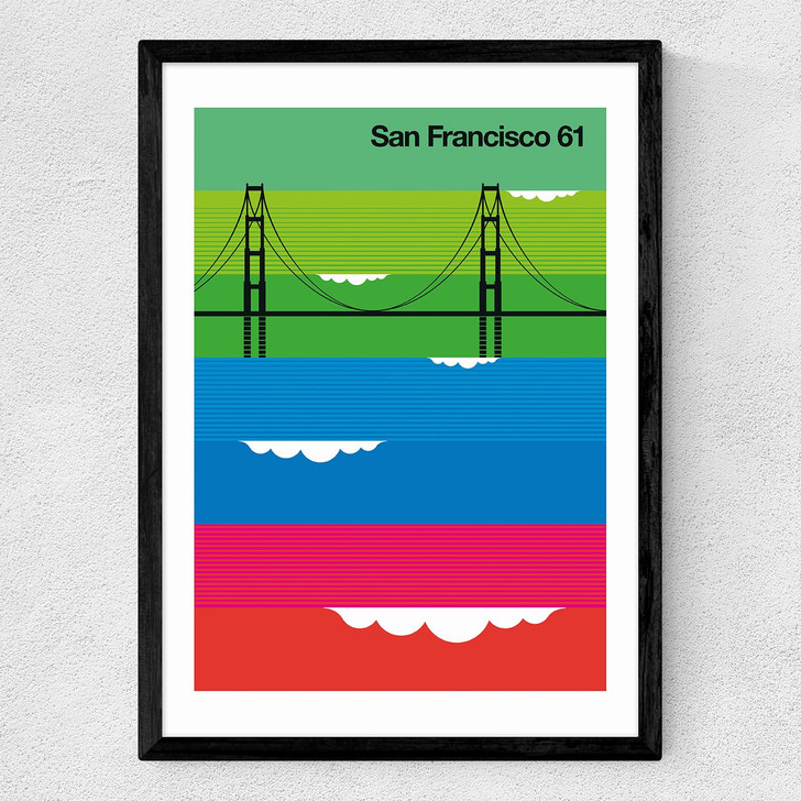 San Franscisco 61 Medium Black Frame San Franscisco 61 Medium Black Frame