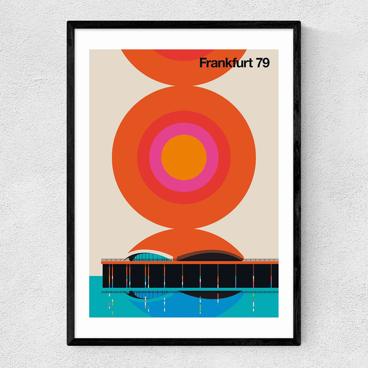 Frankfurt 79 Narrow Black Frame Frankfurt 79 Narrow Black Frame