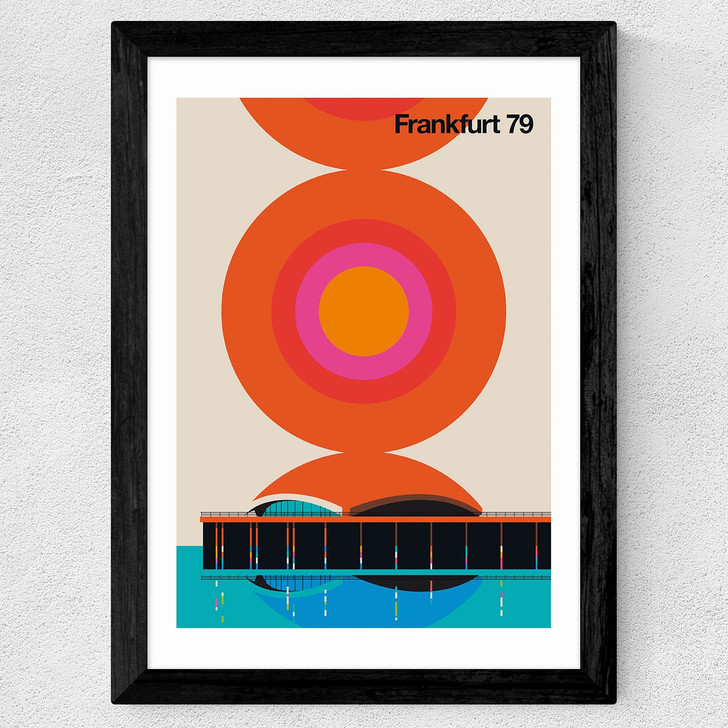 Frankfurt 79 Wide Black Frame Frankfurt 79 Wide Black Frame