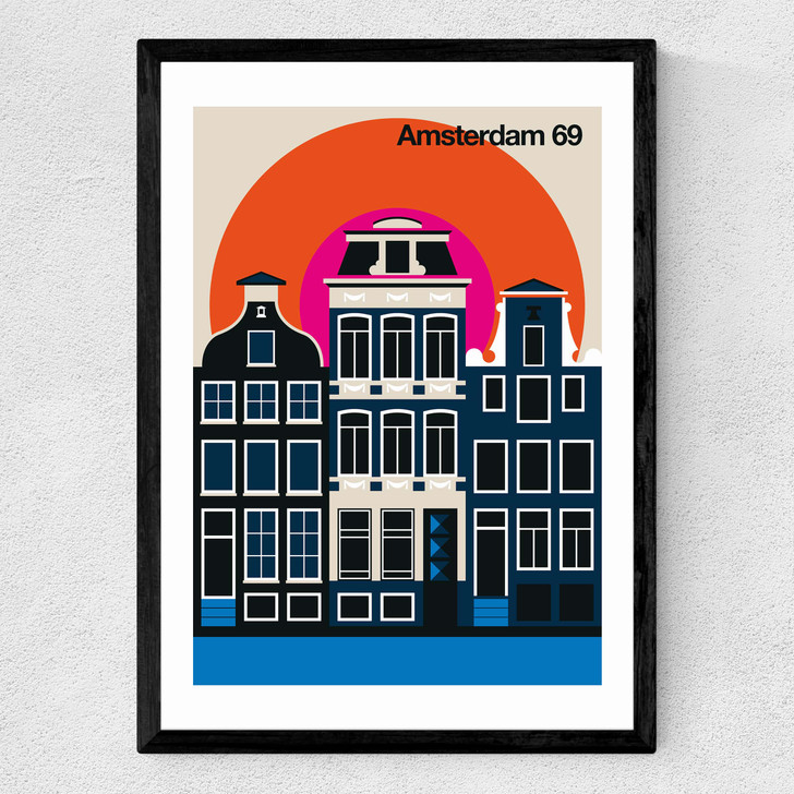 Amsterdam 69 Medium Black Frame Amsterdam 69 Medium Black Frame