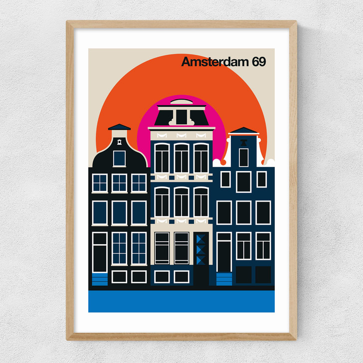 Amsterdam 69 Narrow Oak Frame Amsterdam 69 Narrow Oak Frame