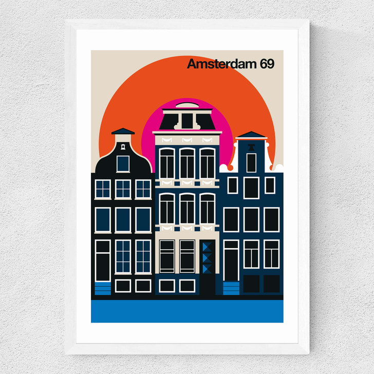 Amsterdam 69 Medium White Frame Amsterdam 69 Medium White Frame