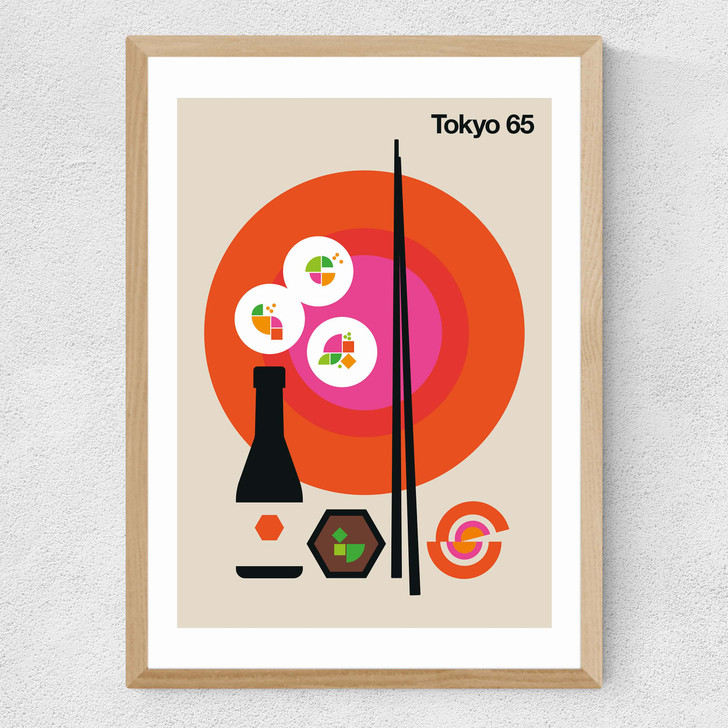 Tokyo 65 Medium Oak Frame Tokyo 65 Medium Oak Frame