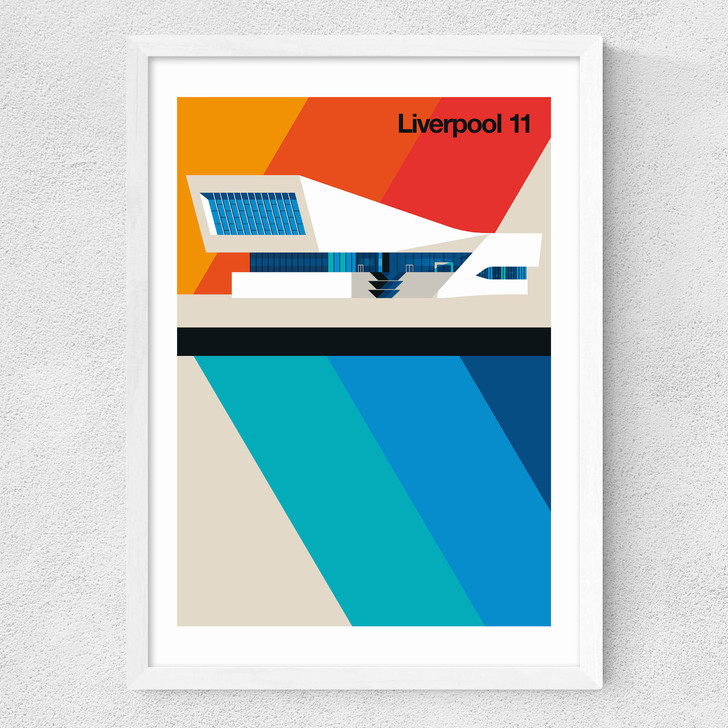 Liverpool 11 Medium White Frame