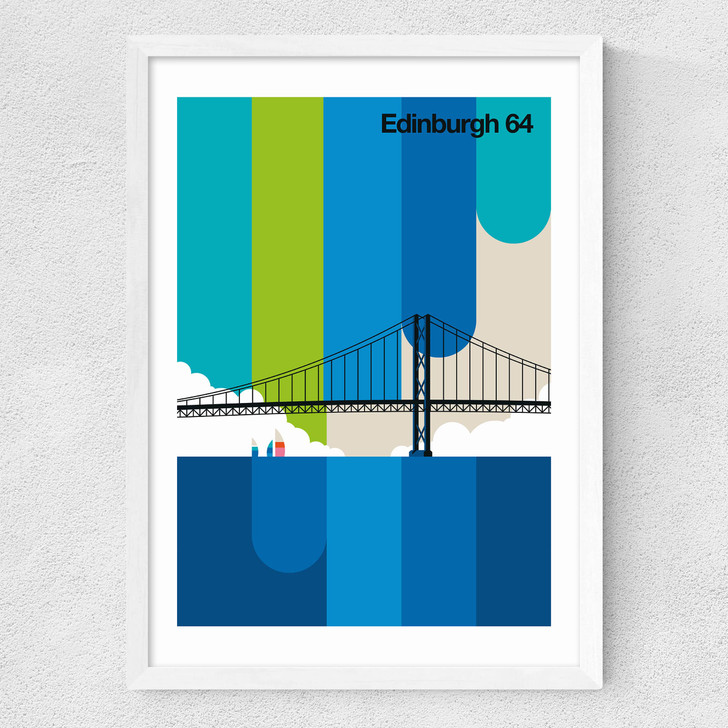 Edinburgh 64 Medium White Frame Edinburgh 64 Medium White Frame