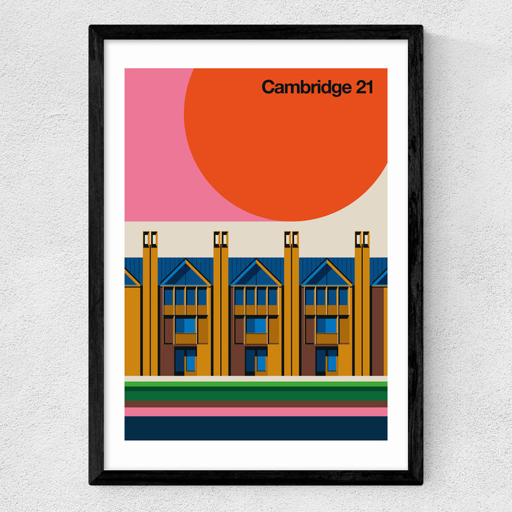 Cambridge 21 Medium Black Frame Cambridge 21 Medium Black Frame
