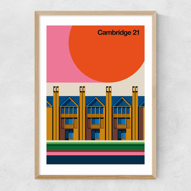 Cambridge 21 Narrow Oak Frame Cambridge 21 Narrow Oak Frame