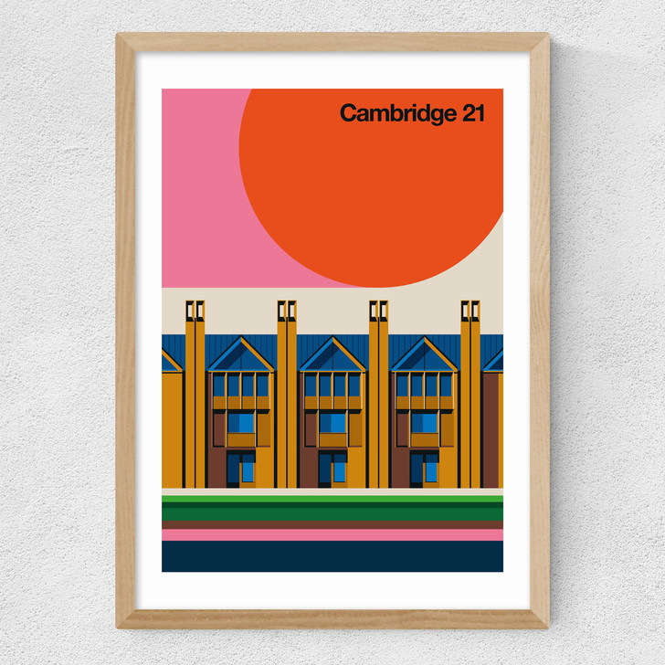 Cambridge 21 Medium Oak Frame Cambridge 21 Medium Oak Frame