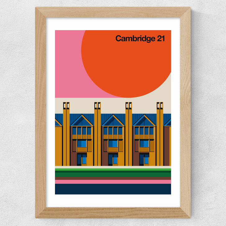Cambridge 21 Wide Oak Frame Cambridge 21 Wide Oak Frame
