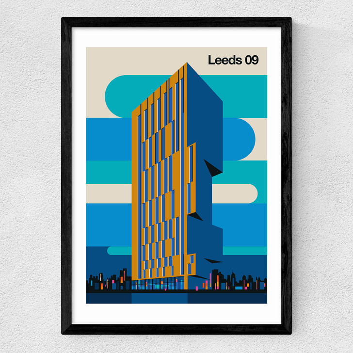 Leeds 09 Medium Black Frame