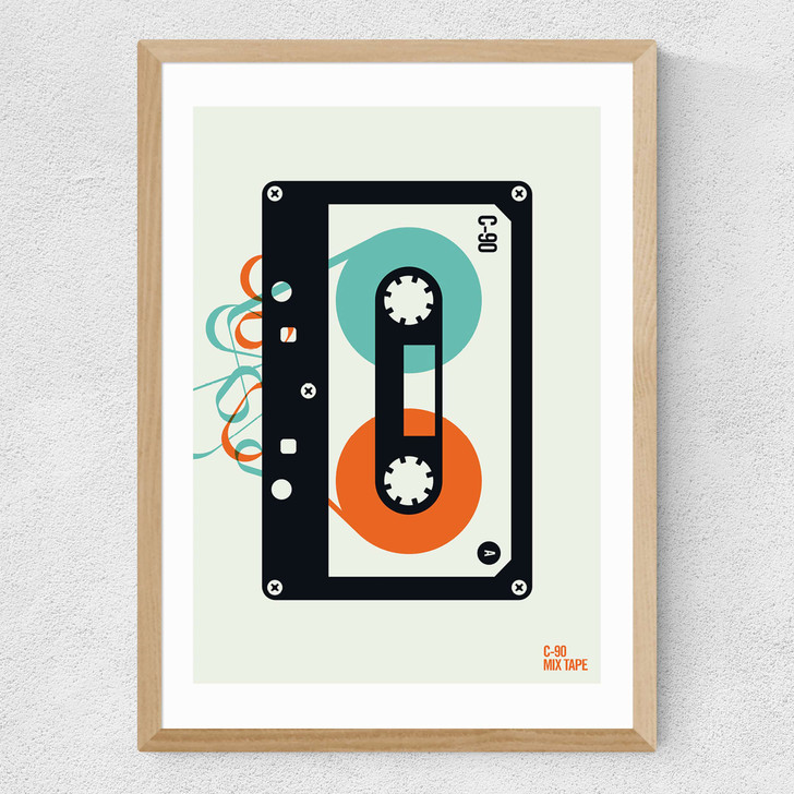 Mixtape Medium Oak Frame Mixtape Medium Oak Frame