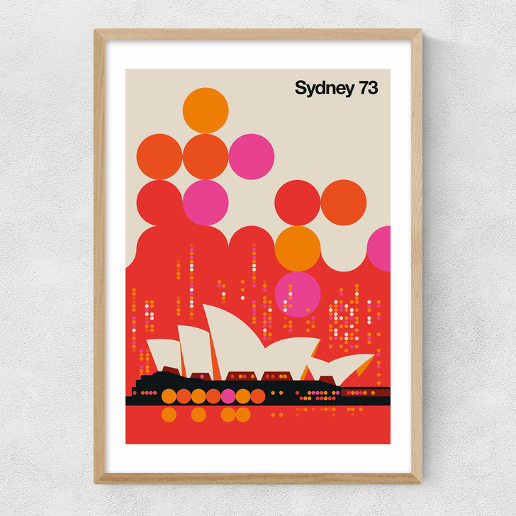 Sydney 73 Narrow Oak Frame