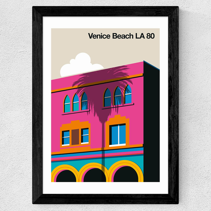 Venice Beach 80 Wide Black Frame
