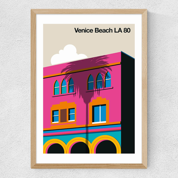Venice Beach 80 Medium Oak Frame