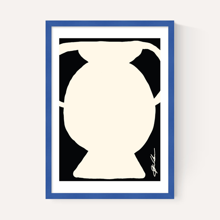 Abstract Monochrome Vase I