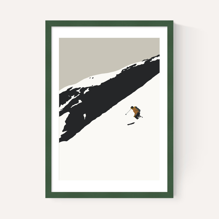 Skier on the Slopes